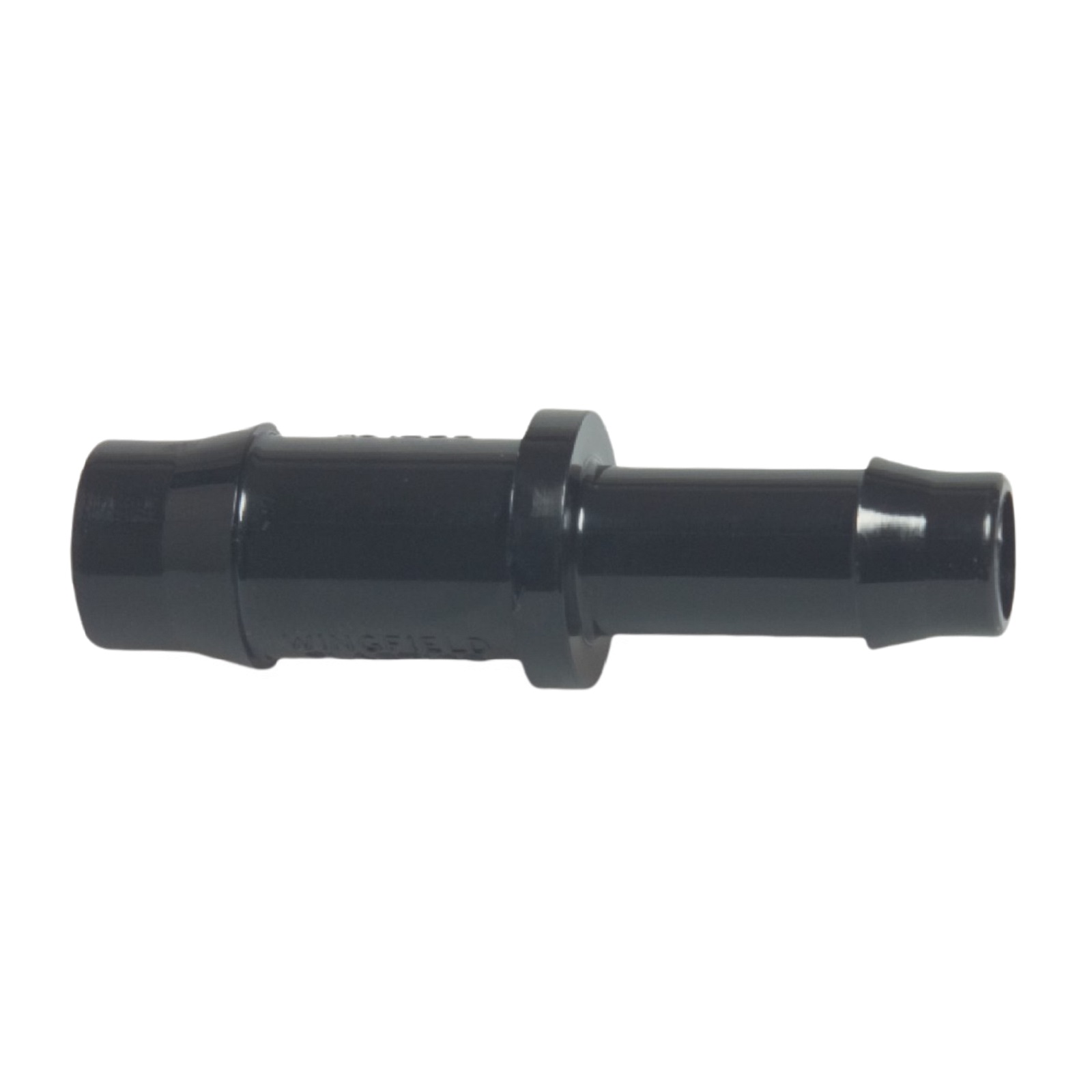 10 x 6 mm PA Nylon Schlauch Verbinder Reduktion Stutzen Tülle Kupplung Fitting WF schwarz PN 10 bar