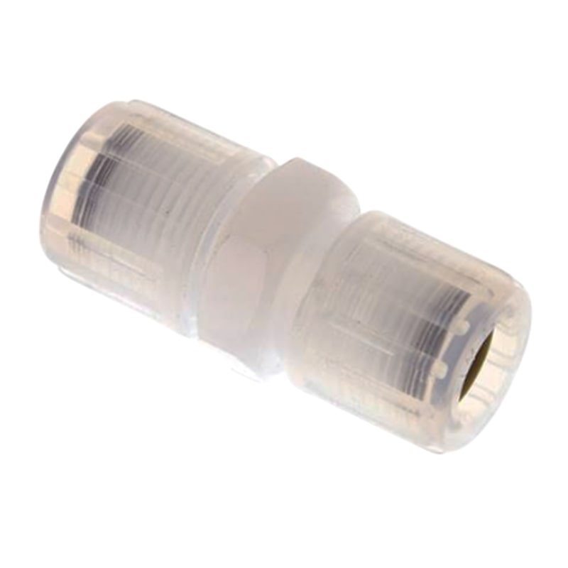 12 x 10 mm Kupplung PFA Verschraubung Verbinder PA PP Schlauch FDA - PN 10 bar