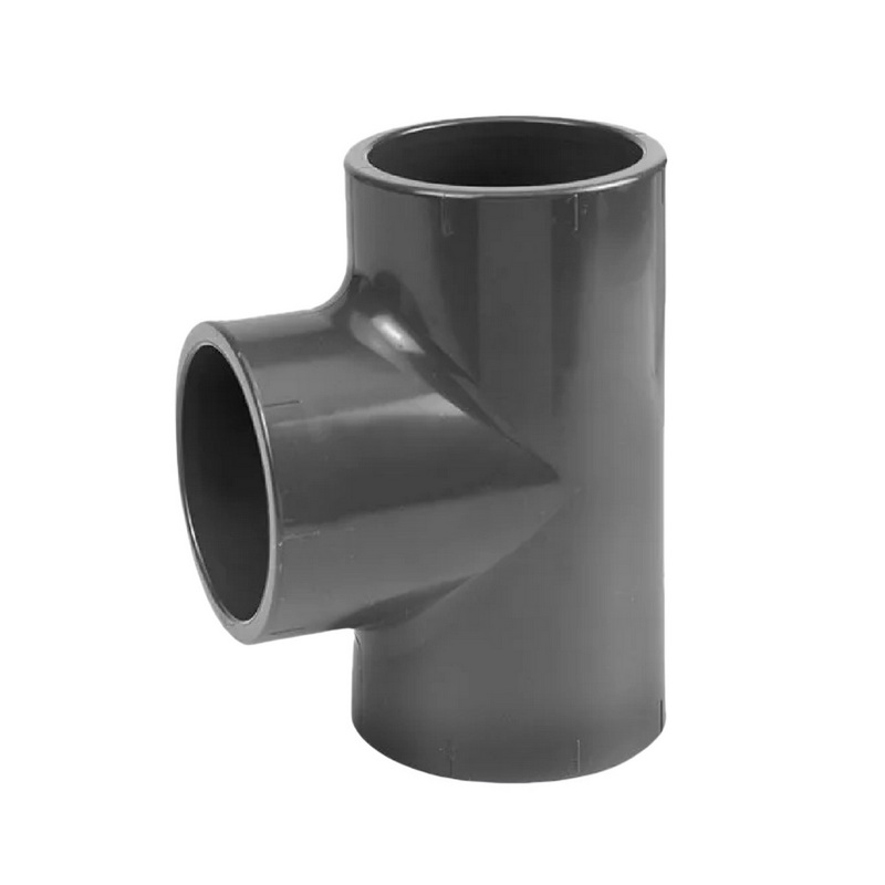250 mm VDL PVC Klebe Fitting T-Stück 90° Muffe Verbinder - PN 10 bar
