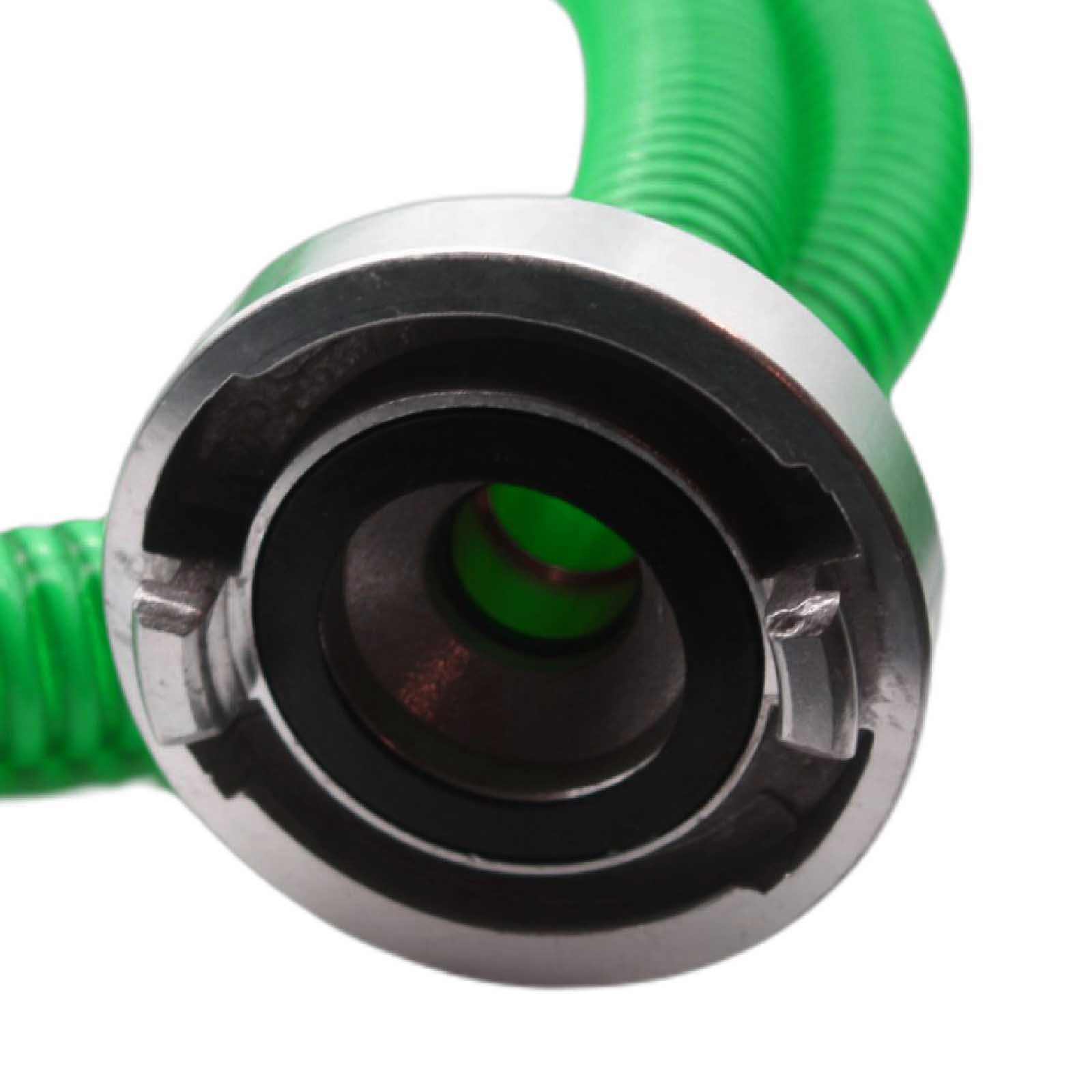 32 mm 1 1/4" Zoll Ansaug Saug Schlauch Pumpen Garnitur STORZ C Kupplung grün - 4 m