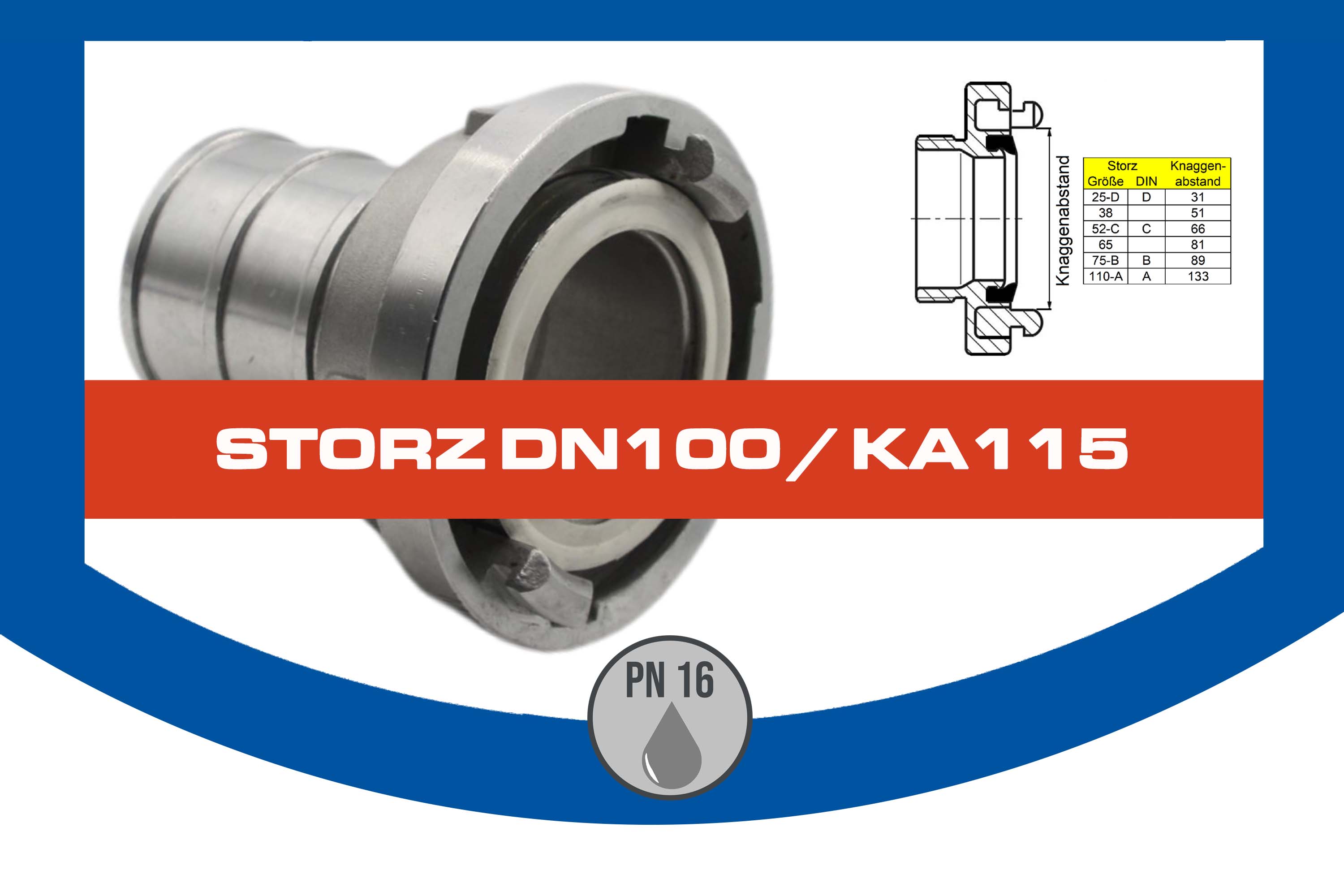 STORZ DN100 / KA 115