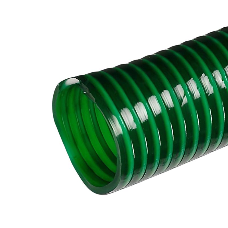 25 mm 1" Zoll Schlepp Gülle Saug Ansaug Spiral Förder Pumpen PVC Schlauch grün PN 7 bar