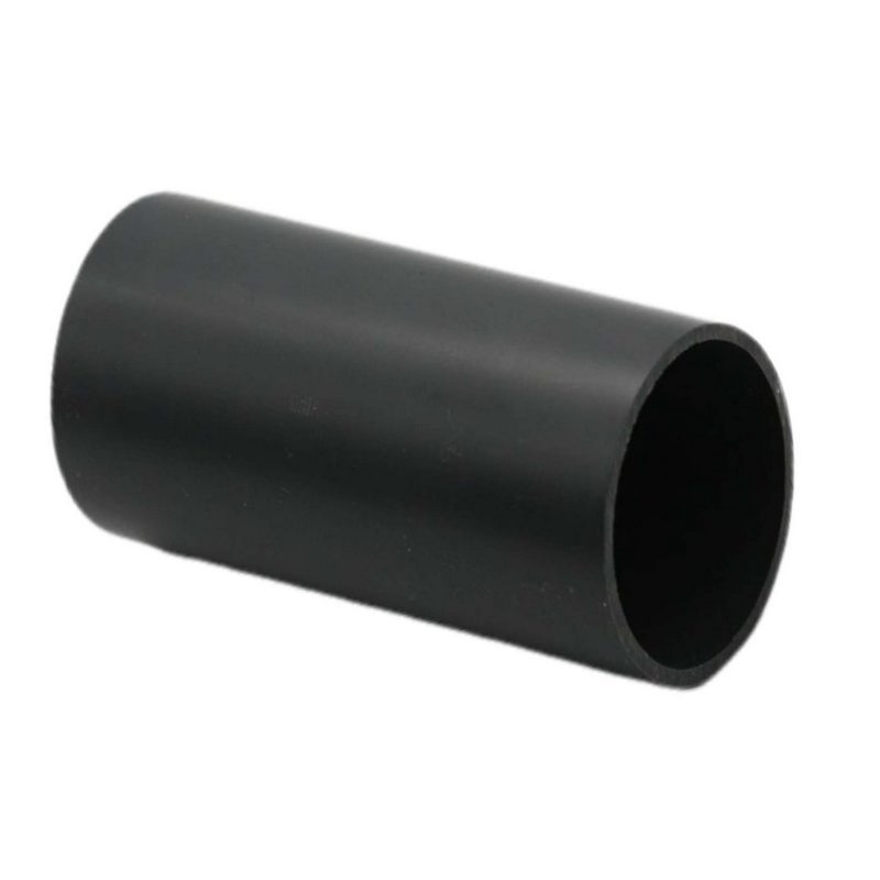 50 x 2,4 mm PVC Klebe Fitting Druck Kunststoff Rohr grau - 0,10m Länge - PN 10 bar