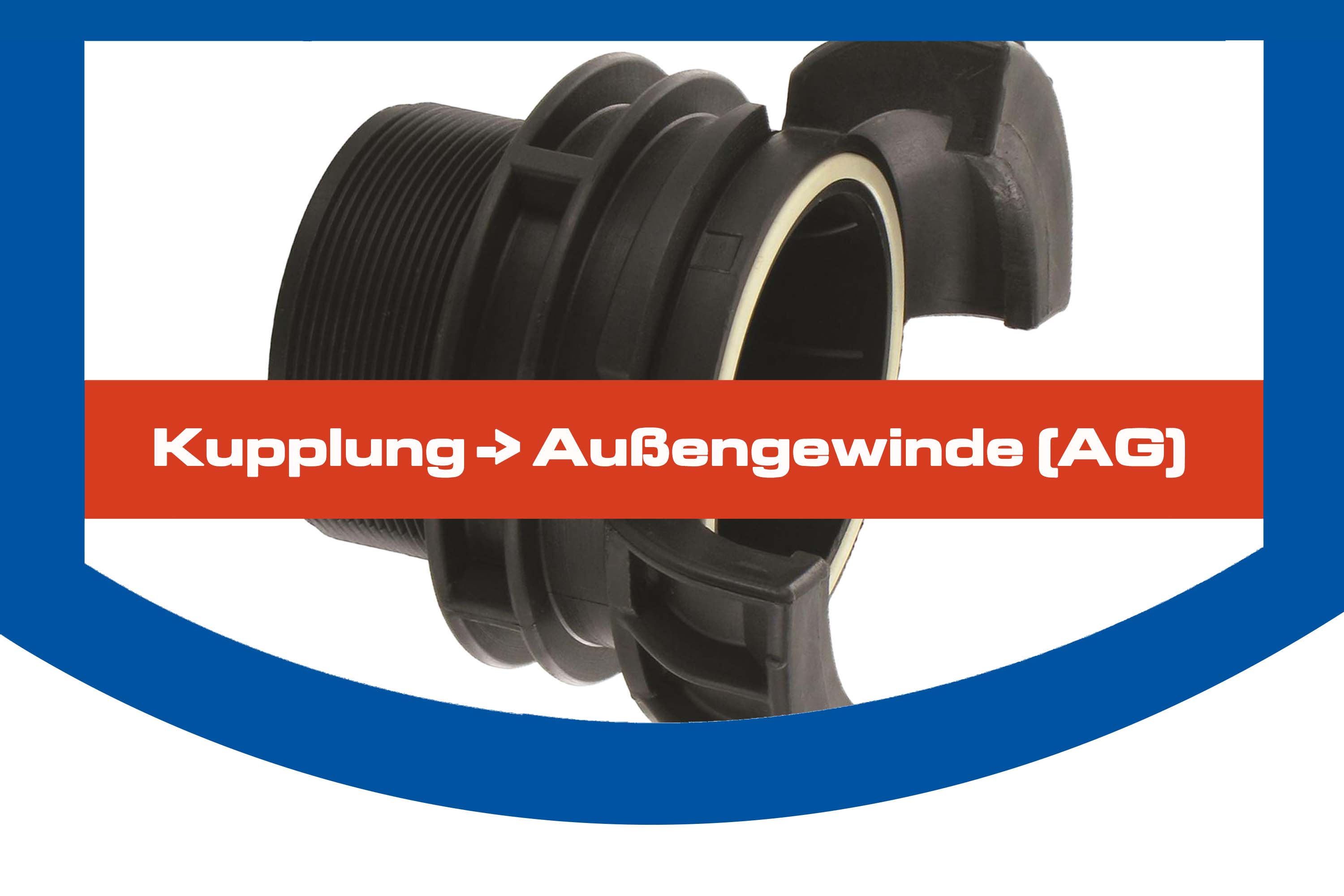 Kupplung -> Außengewinde (AG)