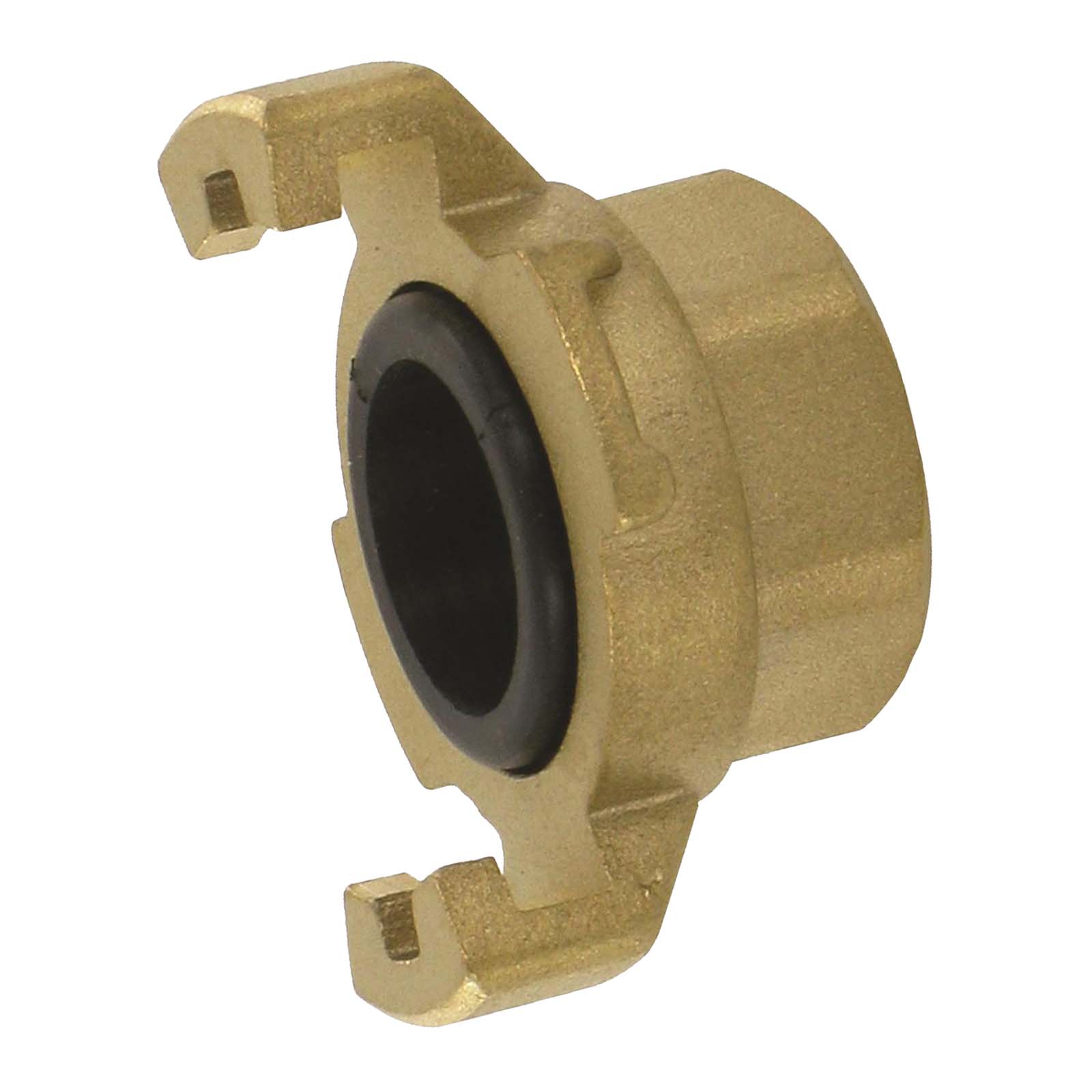 3/8" Pressluft Klauen Kupplung Express Messing Abstand 41 mm BSPP Innengewinde IG - PN 10 bar