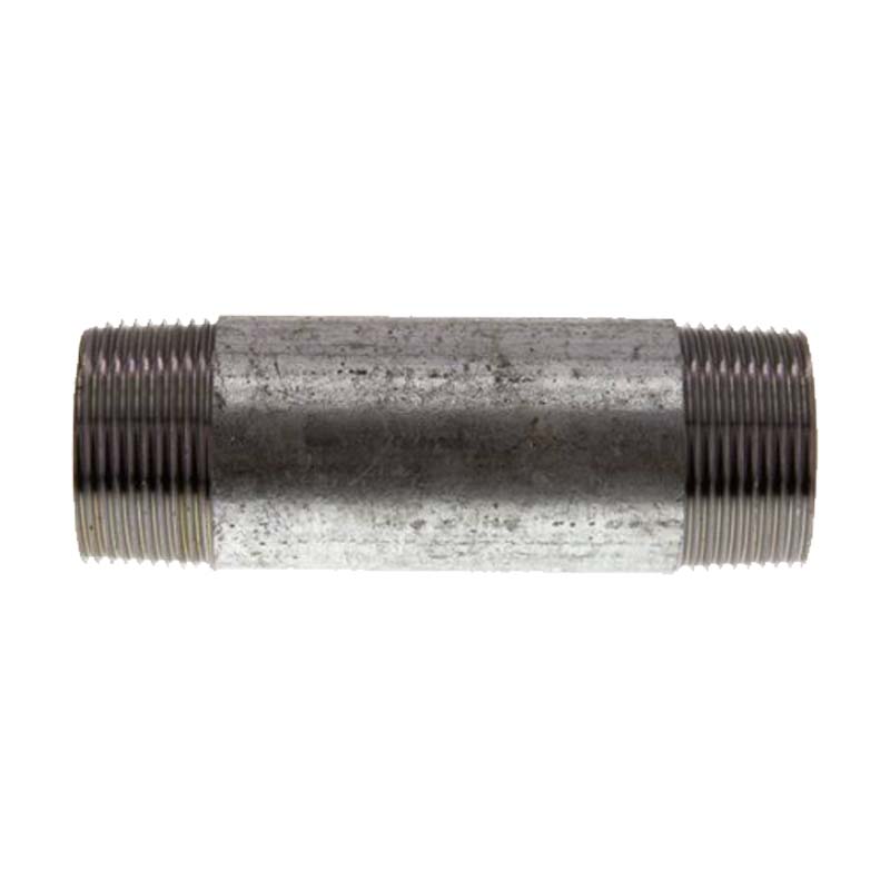1/8" Rohrnippel Nr. 23 Stahl verzinkt 100 mm Außen x Außengewinde AG Fittings - PN 16 bar