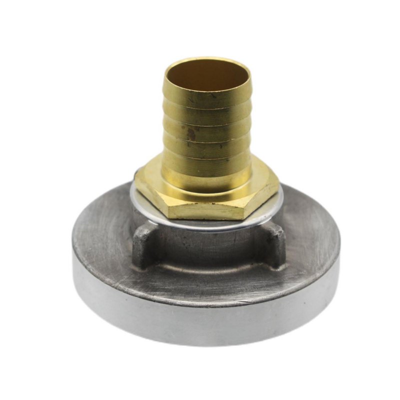 STORZ C DN 52 KA 66 Übergangsstück Adapter -> Tülle Stutzen 32 mm 1 1/4" Zoll Messing Pumpen Anschluss