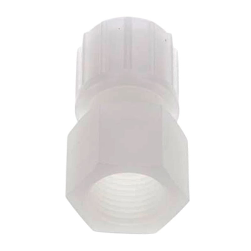 6 x 4 mm x 1/8" Kupplung Innengewinde PVDF Verschraubung PA PP Schlauch FDA - PN 10 bar