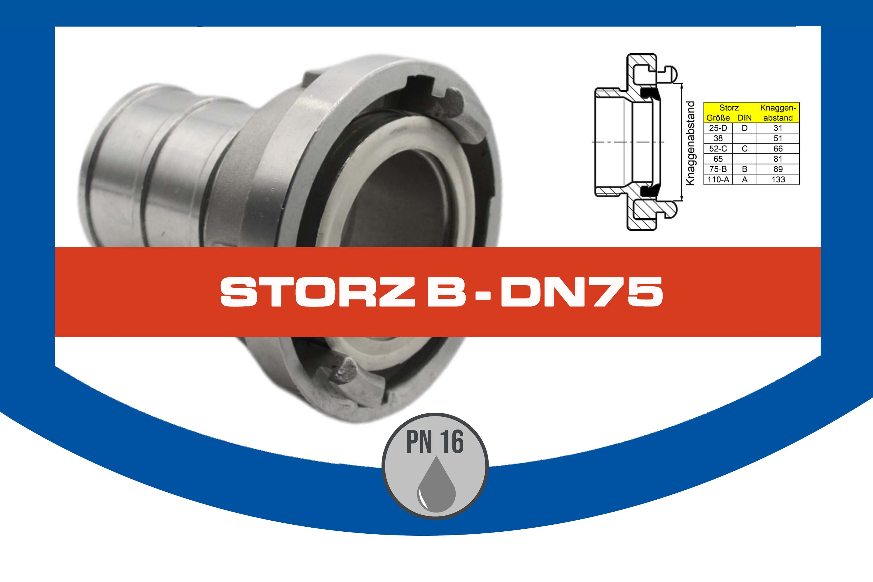 STORZ B - DN75