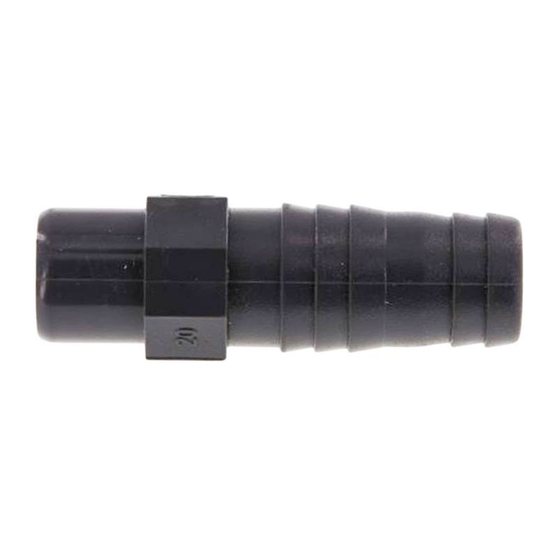 20 mm PVC Klebefitting Schlauch Klebe Tülle Stutzen Verbinder Pool Teich DN20 -> 20 mm - PN 10 bar