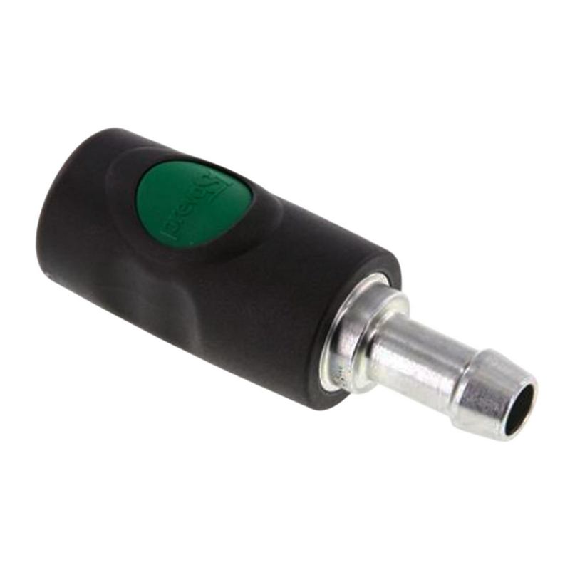 8 mm Druckluft Sicherheits Kupplung Kunststoff NW 7.2 Schlauch Tülle - PN 12 bar