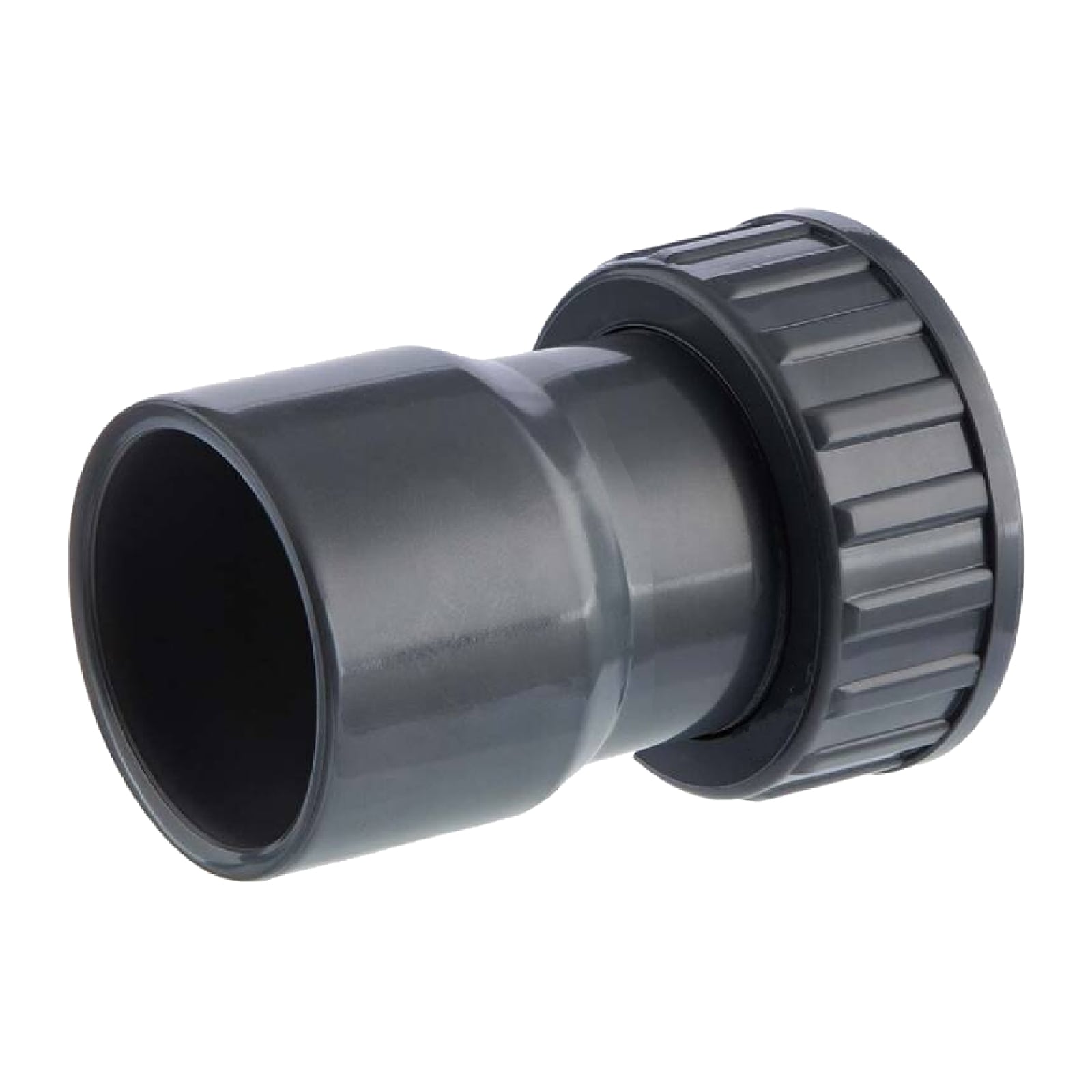 75 mm x 2 1/2" VDL PVC Klebe Fitting 2/3 Verschraubung Überwurfmutter Innengewinde - PN 16 bar