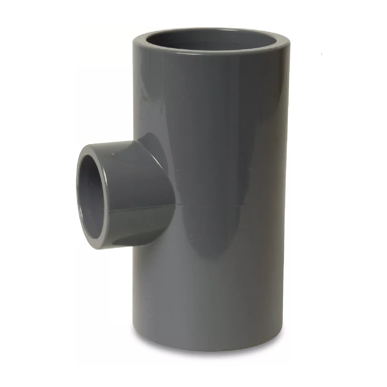 110 mm PVC Klebe Fitting T-Stück 90° Winkel reduziert 110 x 90 x 110 mm Muffe Verbinder - PN 16 bar