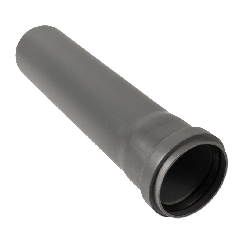 40 mm PP Abfluß Abwasser HT KG Rohr grau - 0,75 m Fixlänge