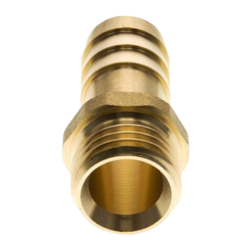 100 mm x 4" Zoll Schlauch Tülle Stutzen Außengewinde AG Nippel Messing Fittings - PN 30 bar