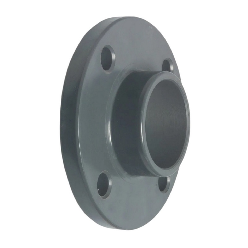 160 mm PVC Klebe Fitting Flansch mit Muffe Muffe DN 150 x 160 mm - PN 10 bar