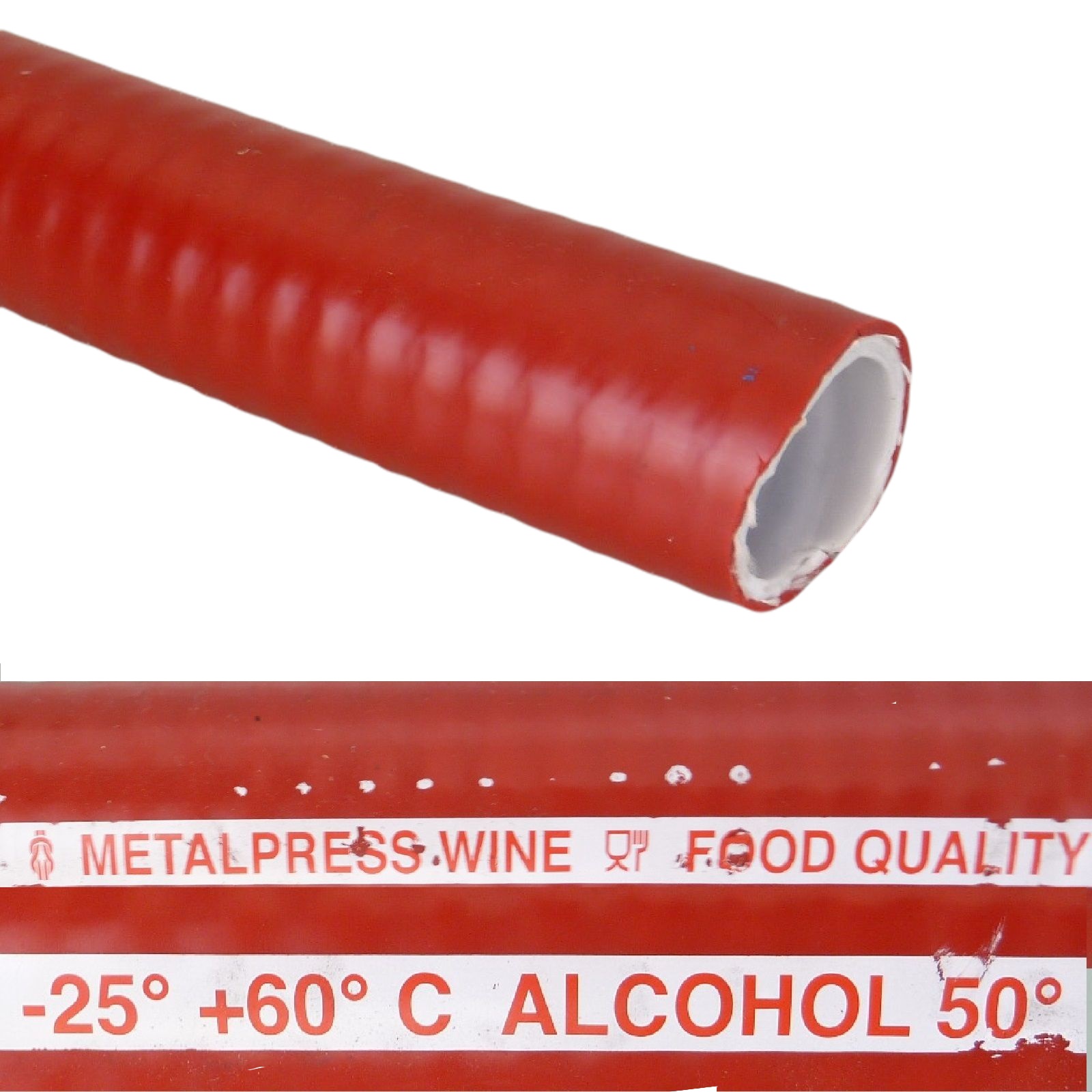 Ø38mm Ansaugschlauch Förderschlauch Saugschlauch Wein Bier Alkohol - Reststück