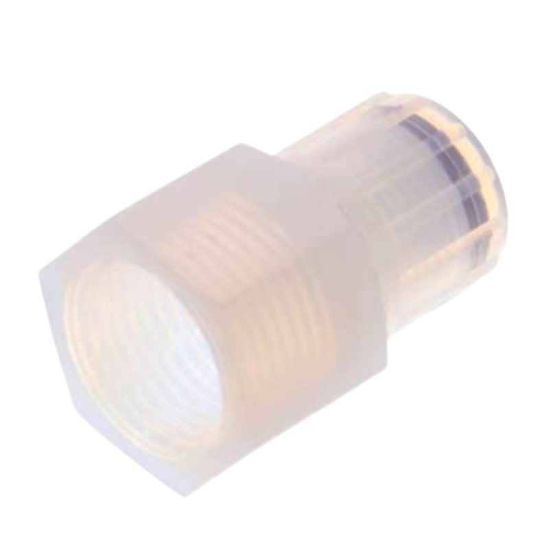 12 x 10 mm x 1/2" Kupplung Innengewinde PFA Verschraubung PA PP Schlauch FDA - PN 10 bar