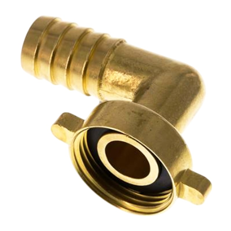 19 mm x 1" - 2/3 Schlauch Winkel Verschraubung Anschluß Tülle Innengewinde IG Messing Fittings - PN 10 bar