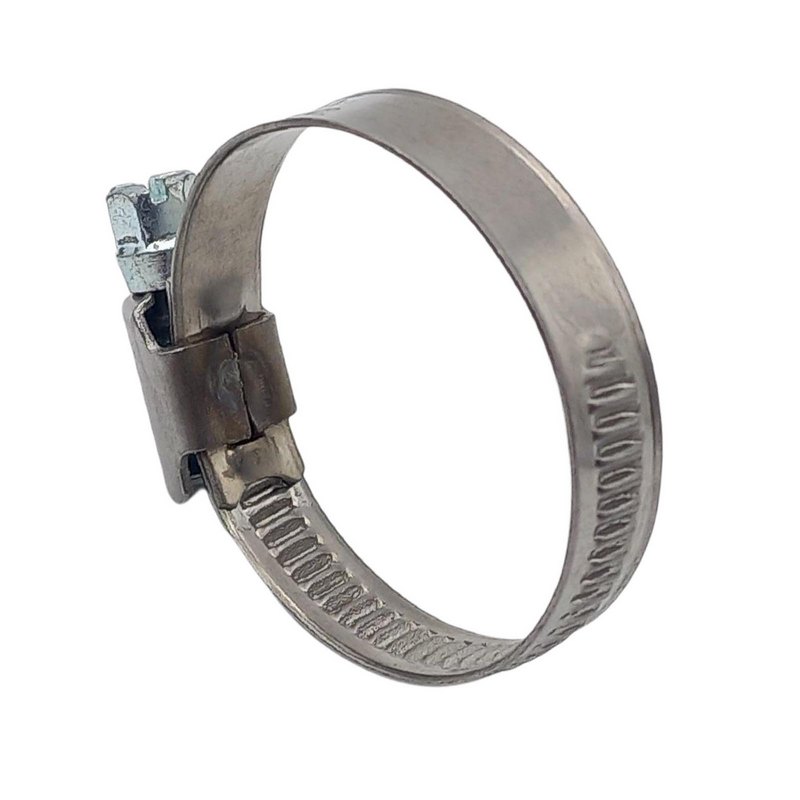 16 - 27 mm Schlauchschelle W4 Edelstahl V2A AISI 304 Rohr Gewinde Schelle - Band: 9 mm