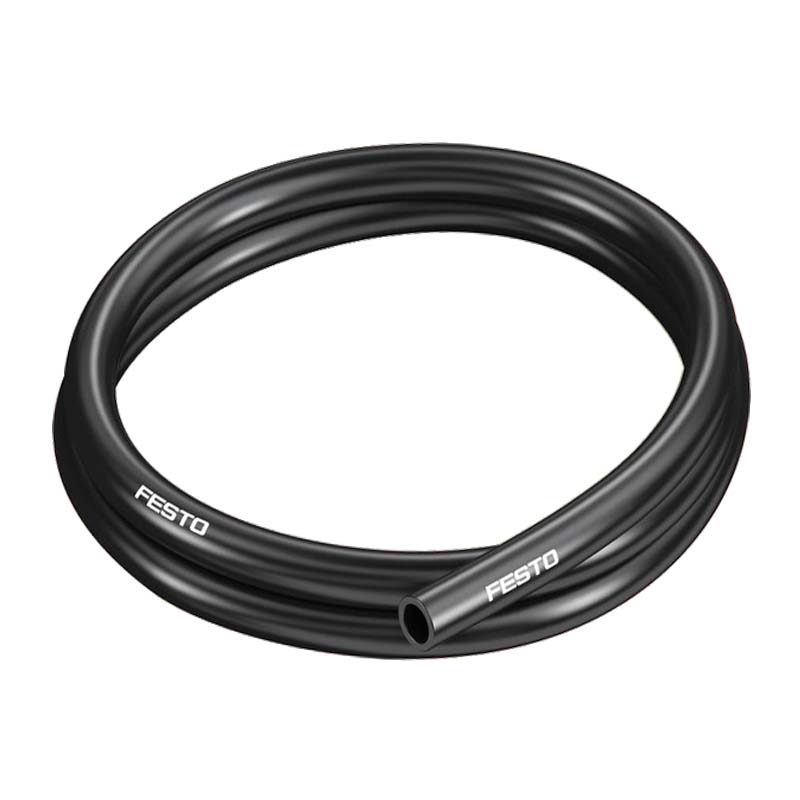 16 x 11 mm TPE Kunststoff Pneumatik Druckluft Wasser Schlauch PUN-V0-C schwarz UL94 (525440) - PN 10 bar