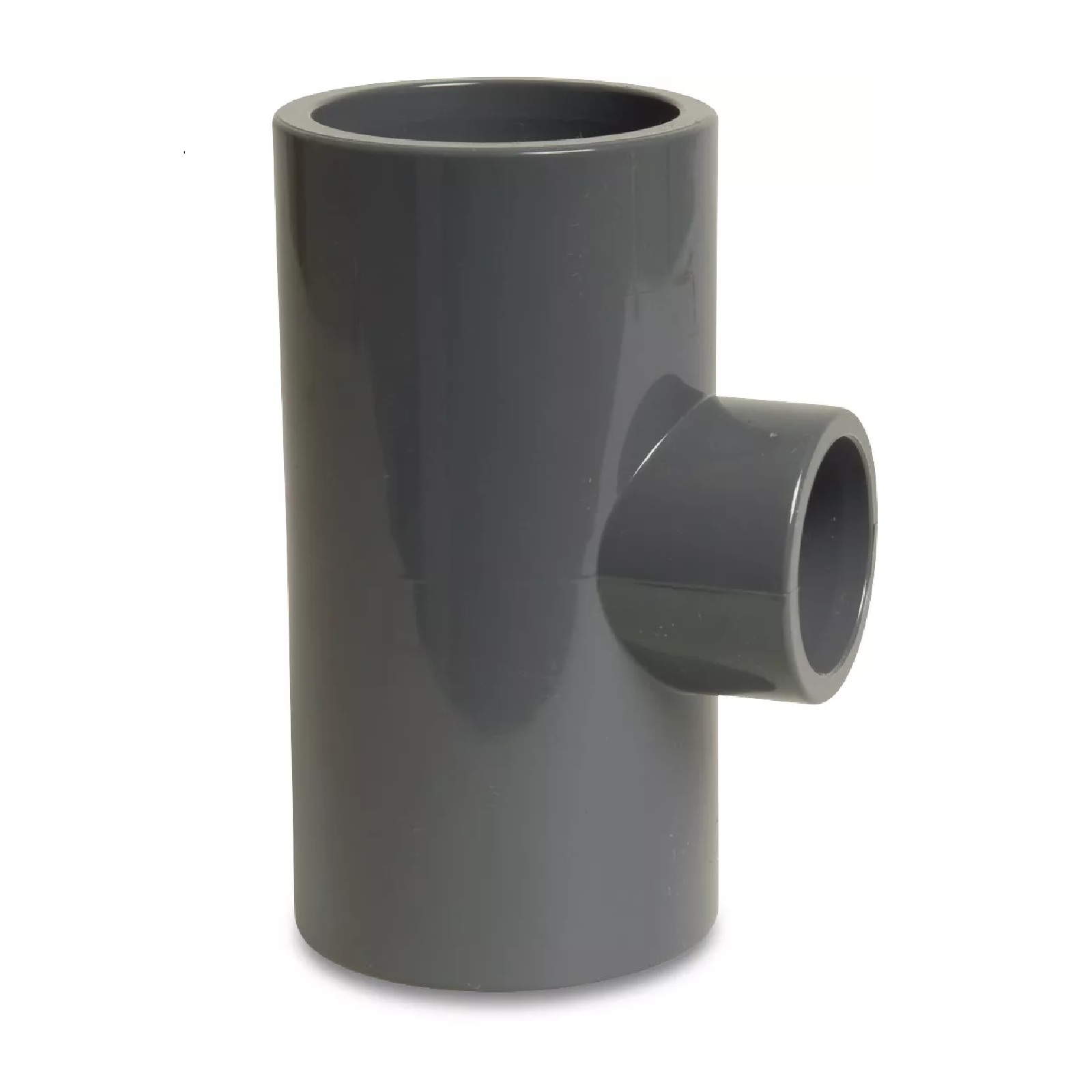 110 mm PVC Klebe Fitting T-Stück 90° Winkel reduziert 110 x 90 x 110 mm Muffe Verbinder - PN 16 bar