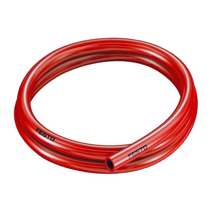 10 x 7 mm TPE Kunststoff Pneumatik Druckluft Wasser Schlauch PUN-V0-C rot UL94 (525452) - PN 16 bar