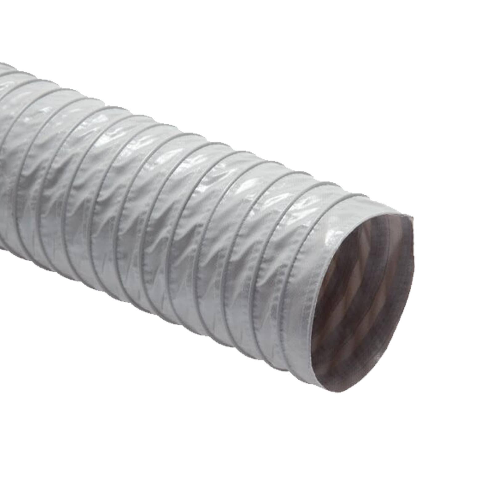 50 mm Klima Lüftungs Schlauch grau - Wandstärke 0,4 mm