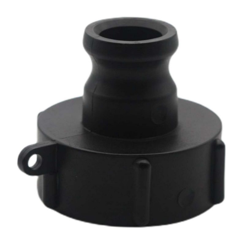 S60 x 6 IBC Adapter auf Kamlok Vaterteil DN25 (36,7mm) PP Polypropylen Container Tank Zubehör