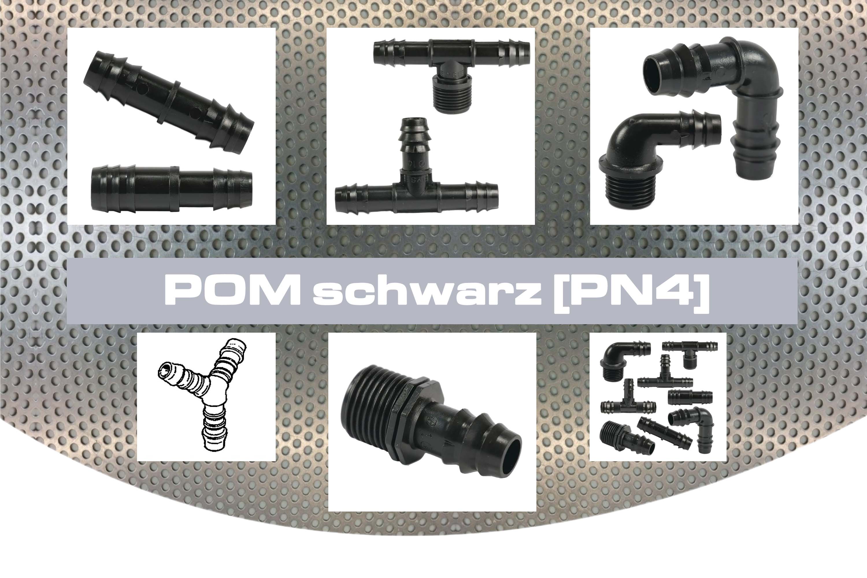 POM schwarz [PN4]