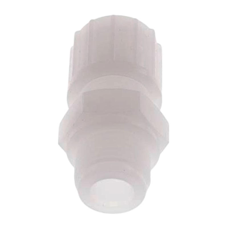 6 x 4 mm x 3/8" Kupplung Aussengewinde PVDF Verschraubung PA PP Schlauch FDA - PN 10 bar