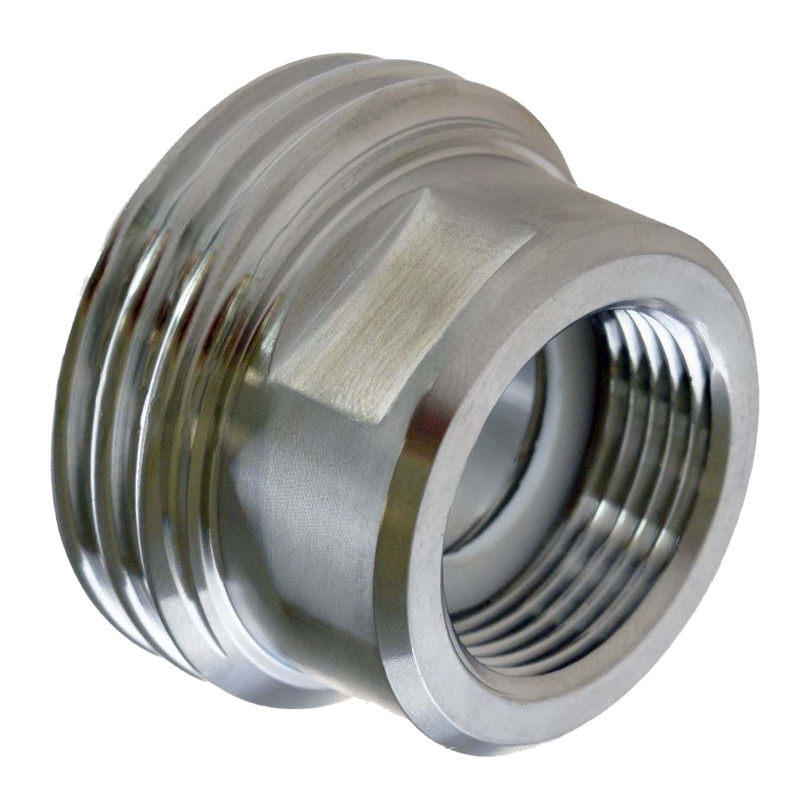 DN 50 Milchrohr Verschraubung DIN 11851 VT Vaterteil Außengewinde RD Innengewinde 2" - PN 25 bar