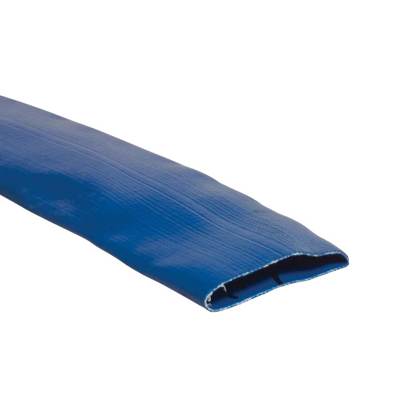 25 mm PVC Flach Schlauch Wasser Entleerung leicht light duty blau PN3 bar - 25 m