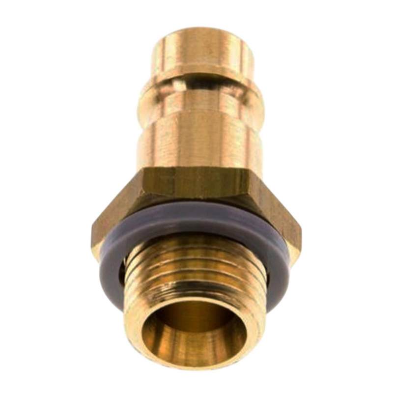 1/8" Druckluft Stecker Nippel Einsteck Anschluss Messing NW 7,2 mit Innengewinde AG - PN 35 bar