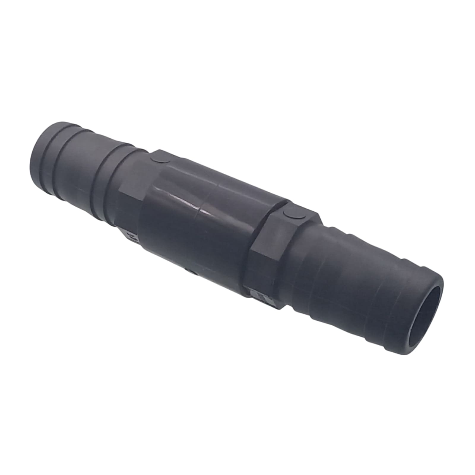 32 mm PVC PROFI Gerade Schlauch Verbinder Stutzen Tülle Pool Teich Garten - PN 10 bar - Montage-Set