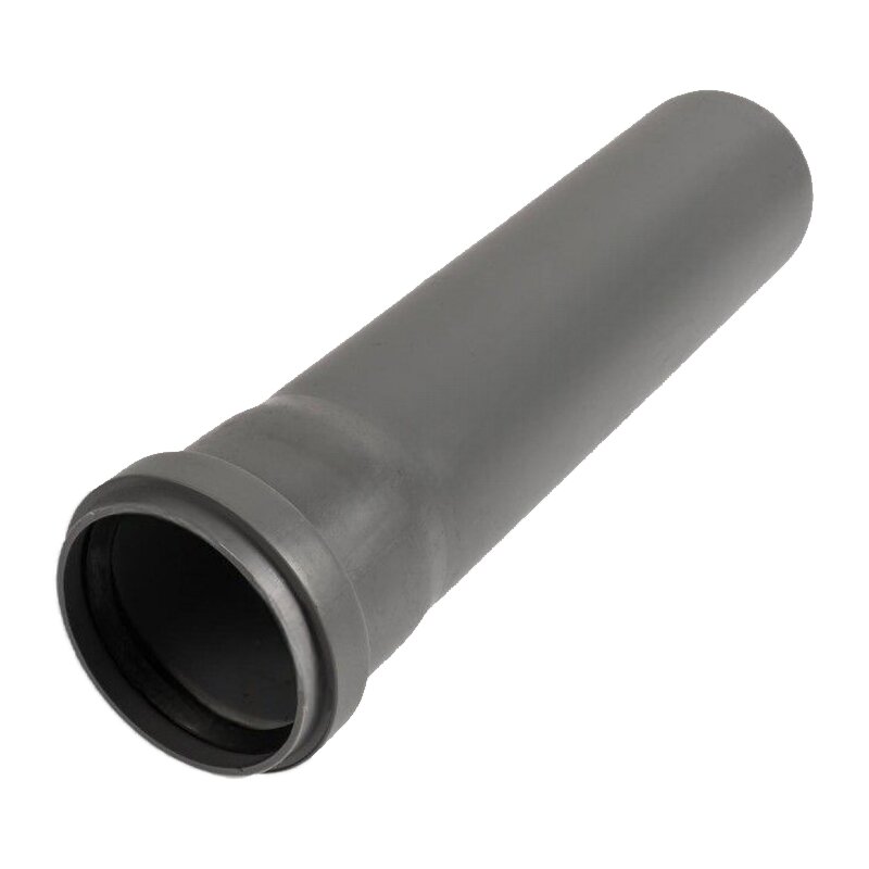 40 mm PP Abfluß Abwasser HT KG Rohr grau - 0,75 m Fixlänge