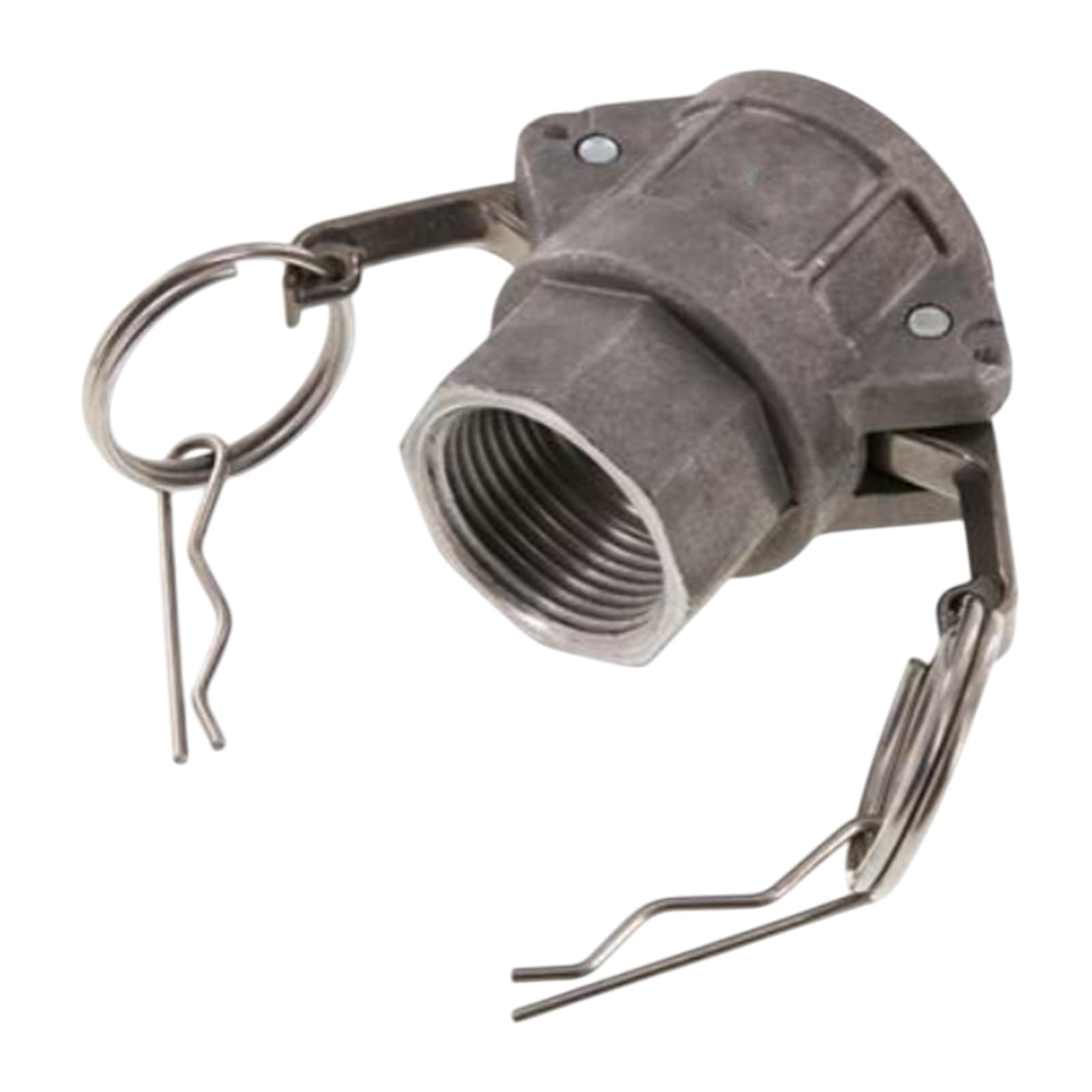 Kamlock Typ D - Mutterteil Aluminium ALU mit Innengewinde (IG) für Stecker 36,7 mm - 1" Zoll DN25 - PN 10 bar