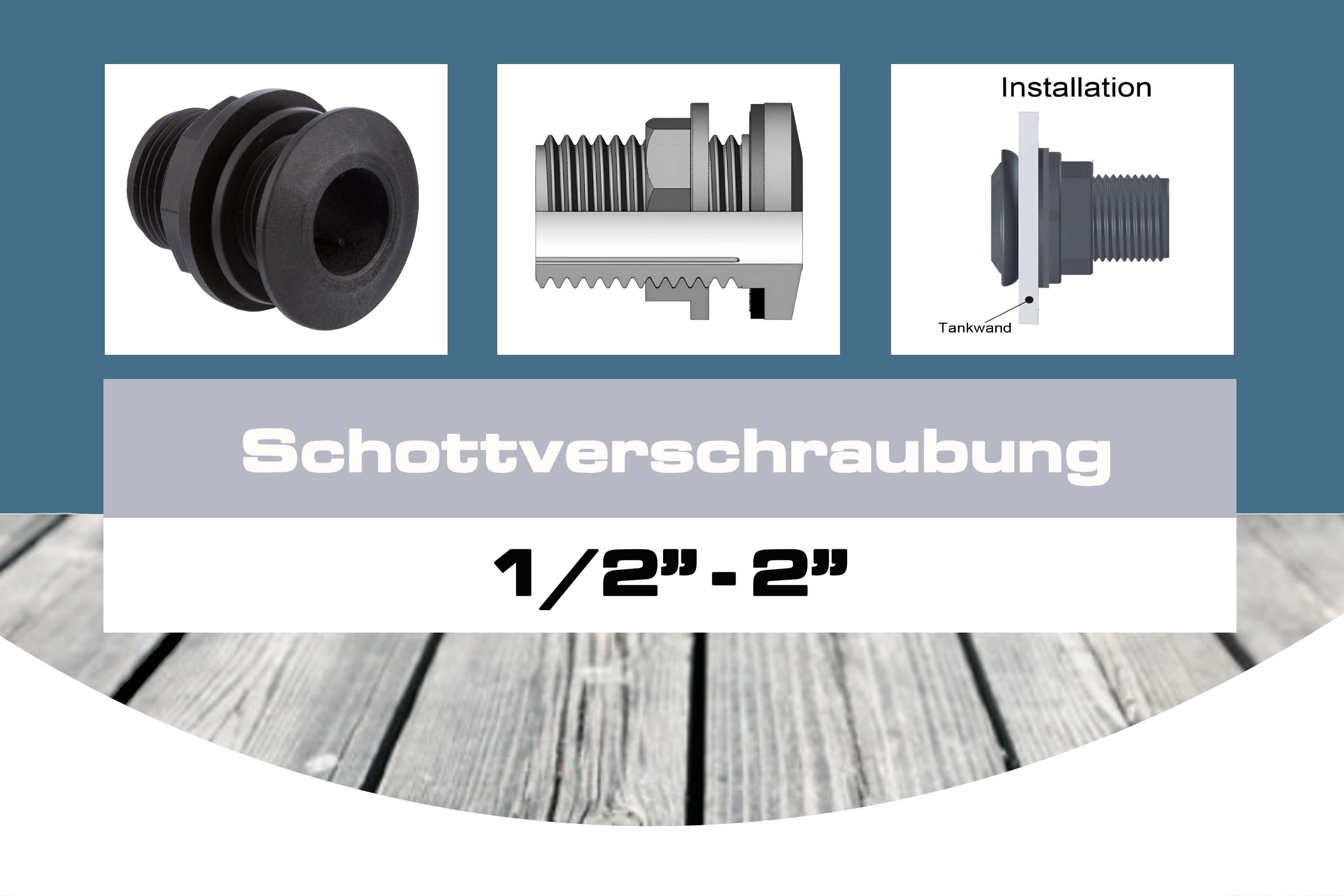 Schottverschraubung
