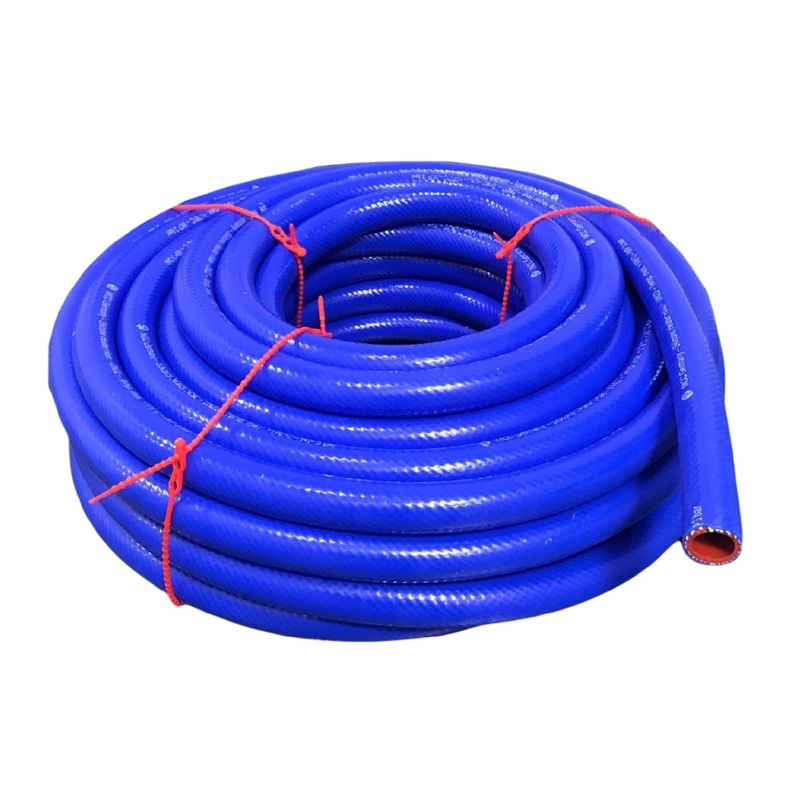 8 x 16 mm Kühlerschlauch Silikon LLK Ladeluft Kühlmittel Schlauch blau/rot PN 5 bar - 25 m