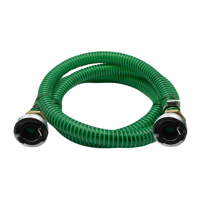 STORZ D DN25 KA31 - 19 mm 3/4" PVC Saug Ansaug Pumpen Spiral Schlauch PN 7 bar grün - 7 m Rolle