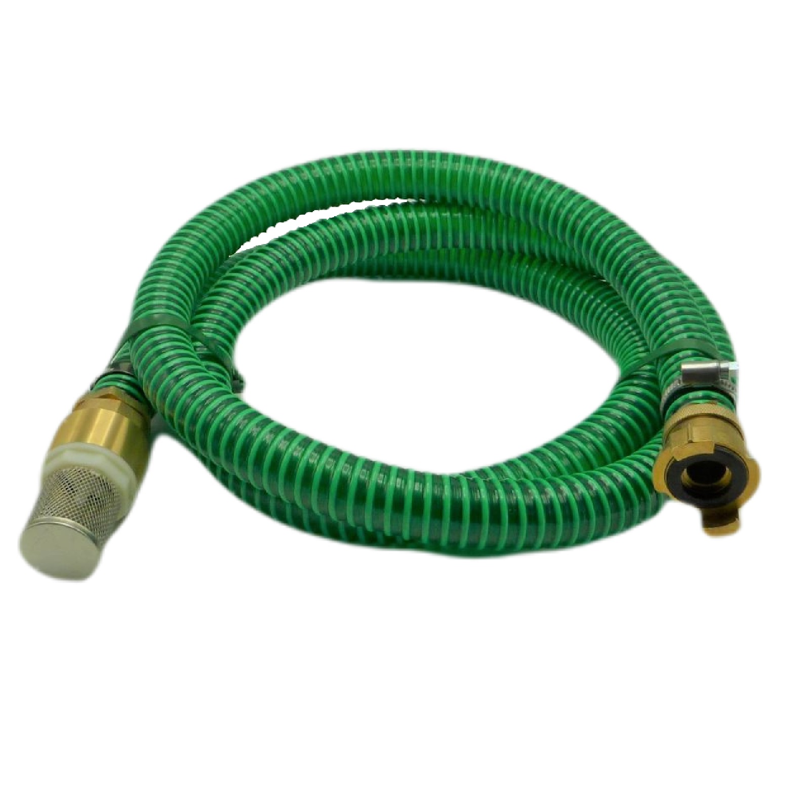 25 mm 1" Zoll Ansaug Saug Schlauch Pumpen Garnitur PROFI Schnellkupplung grün (1 - 25 m)