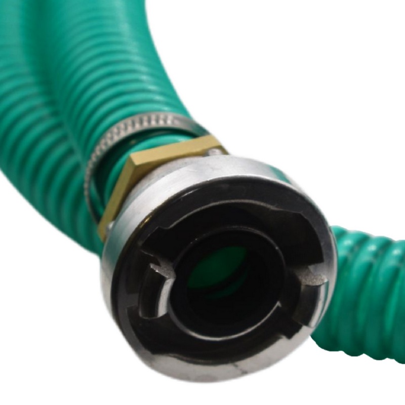 19 mm 3/4" Zoll Ansaug Saug Schlauch Pumpen Garnitur STORZ D Kupplung grün - 4 m
