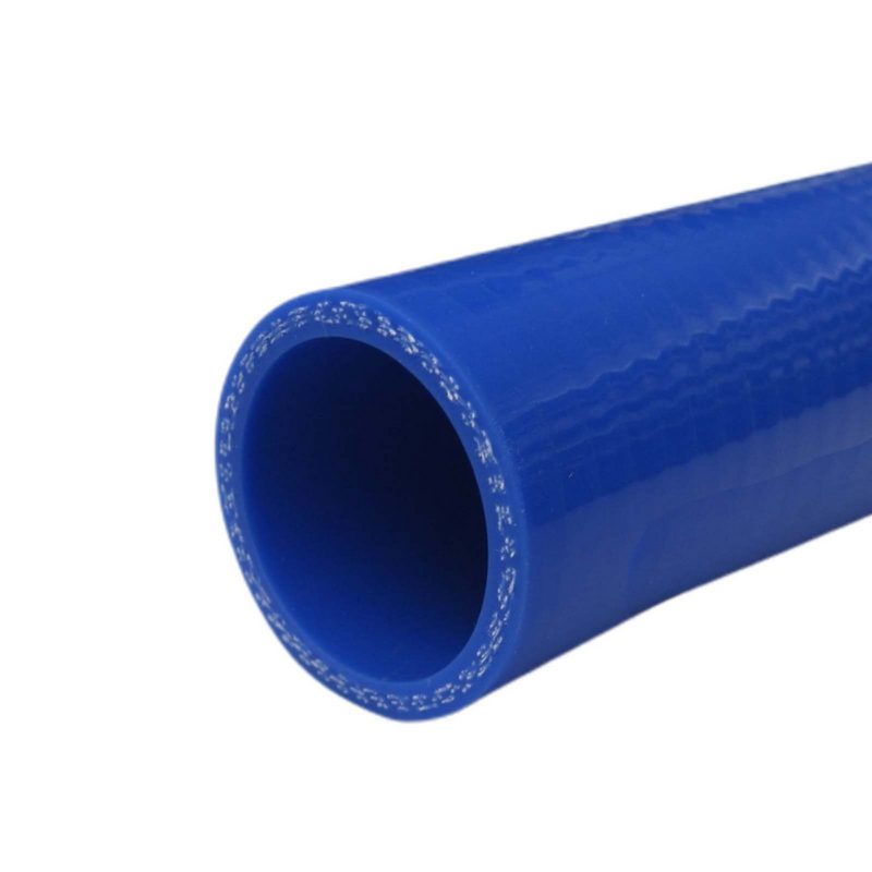 6 x 14 mm Kühler Silikon LLK Ladeluft Kühlmittel Schlauch blau PN 12 bar - Fixlänge 1 m