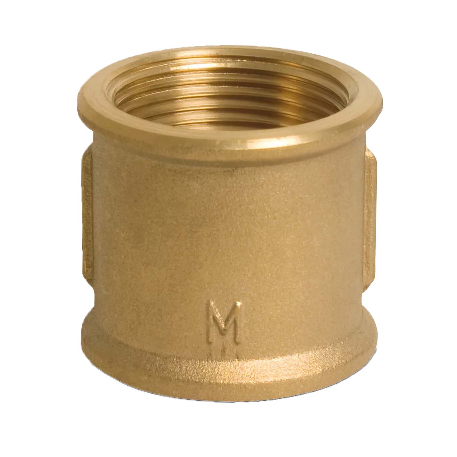 1/4" Muffe Innen x Innengewinde IG Messing Fittings PN 30 bar