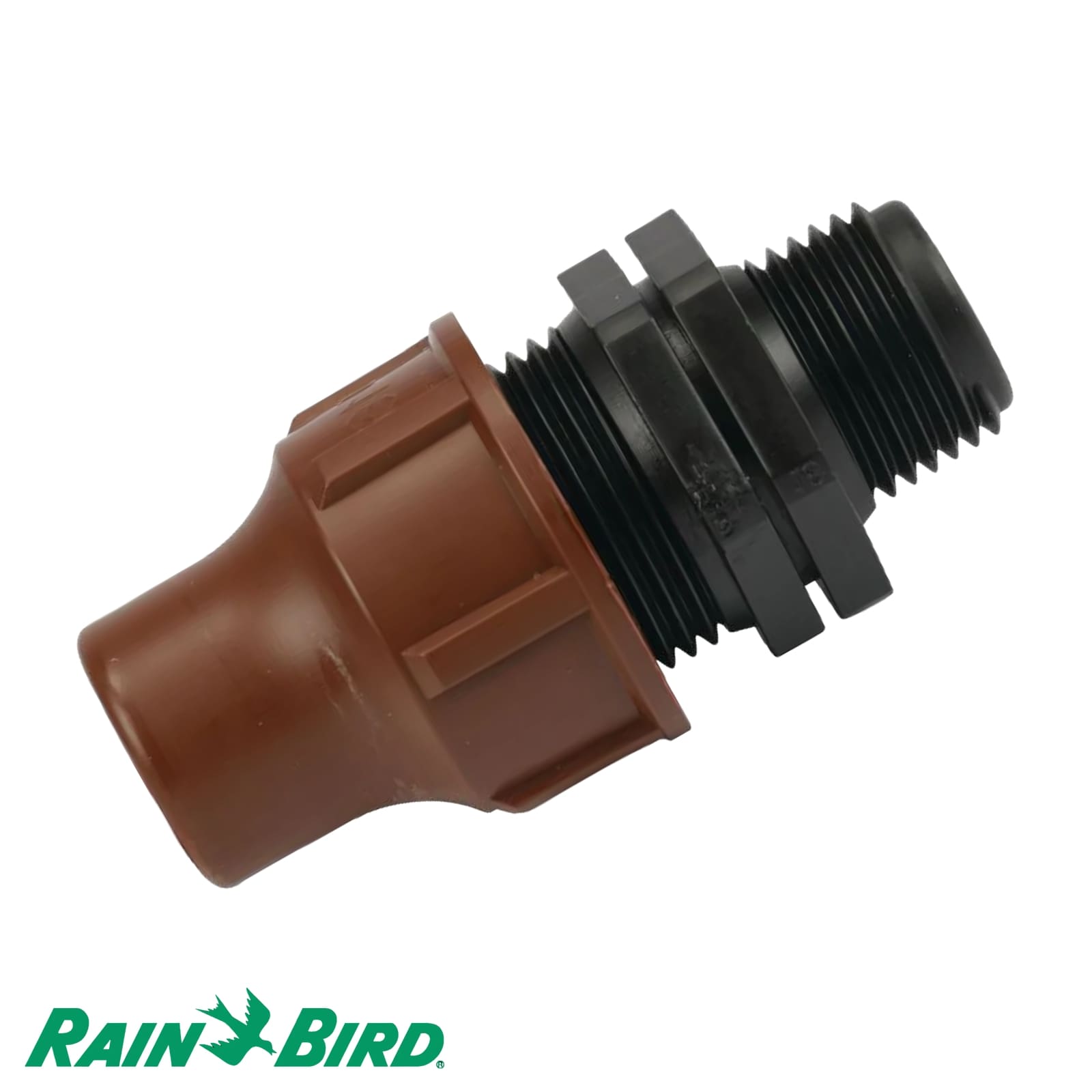 16 mm x 3/4" Rain Bird PP Kupplung Lock Quick x Außengewinde Tropf Fitting braun Typ BF-82-75