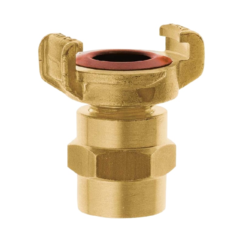 3/4" - 19 mm GEKA plus Schnell Kupplung XK Trinkwasser Schlauch Messing DVGW - PN 40 bar