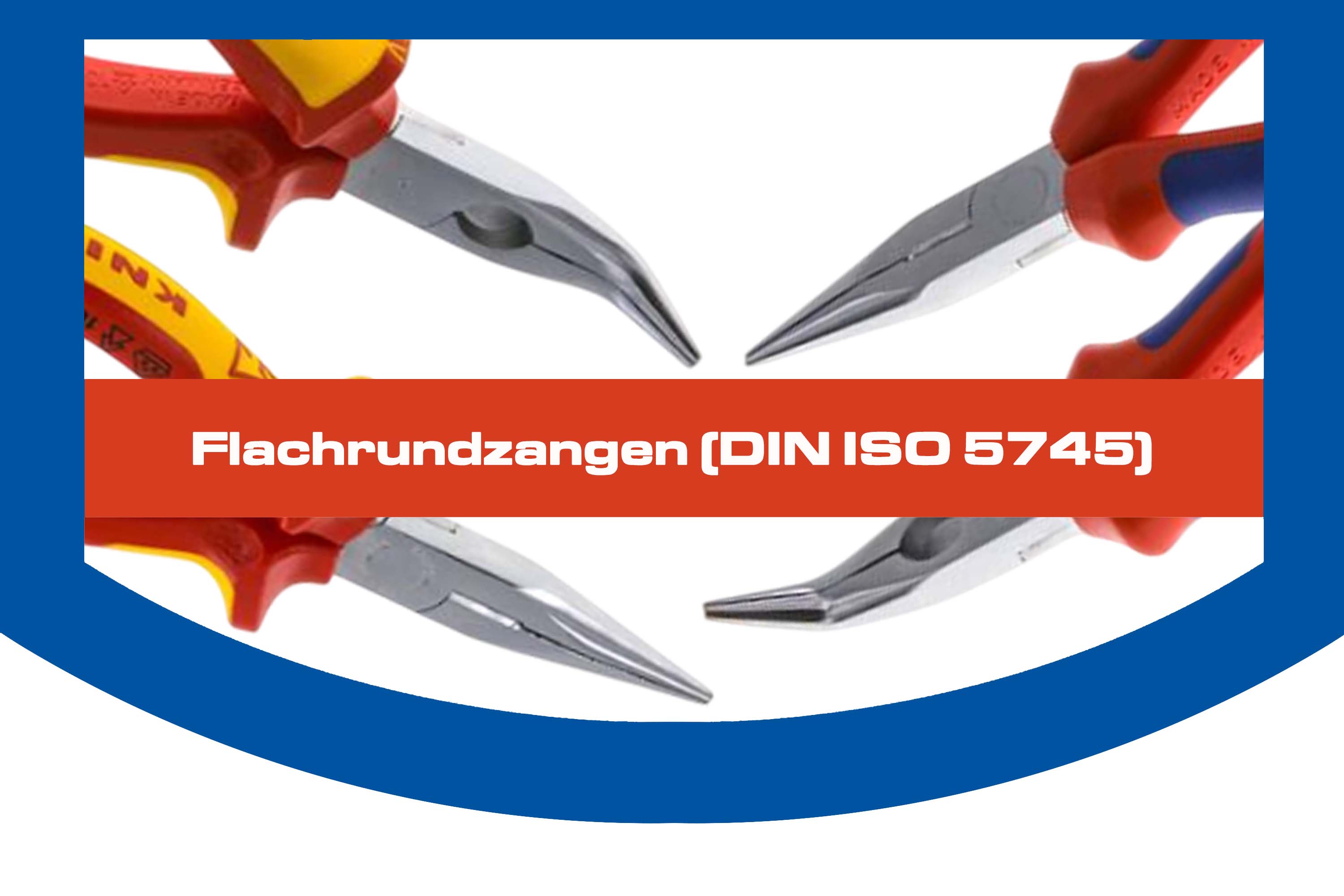 Flachrundzangen (DIN ISO 5745)
