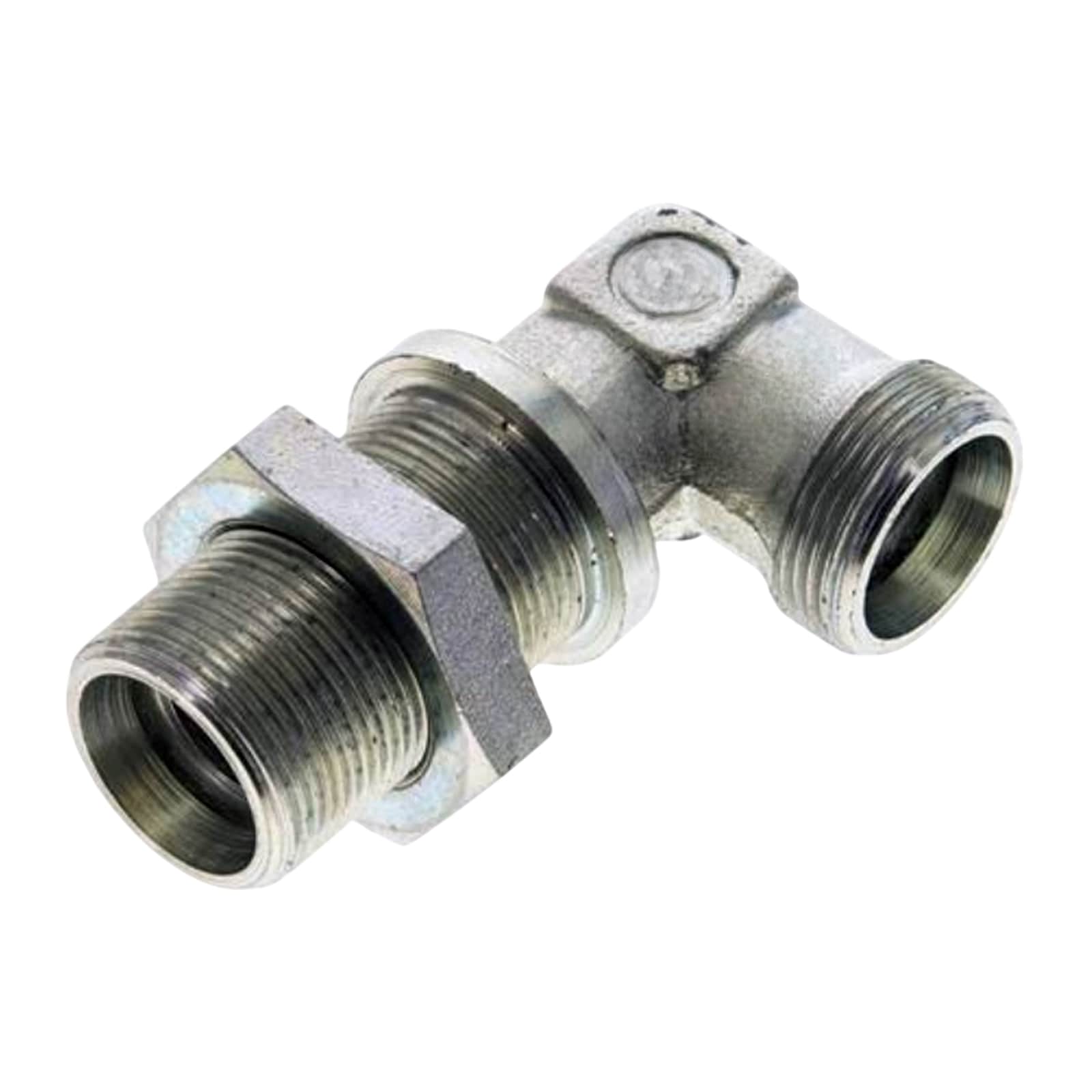 42 L Schneidring Winkel 90° Schott Verschraubung (M 52 x2,0) AG ohne Mutter / Schneidring - PN 160 bar