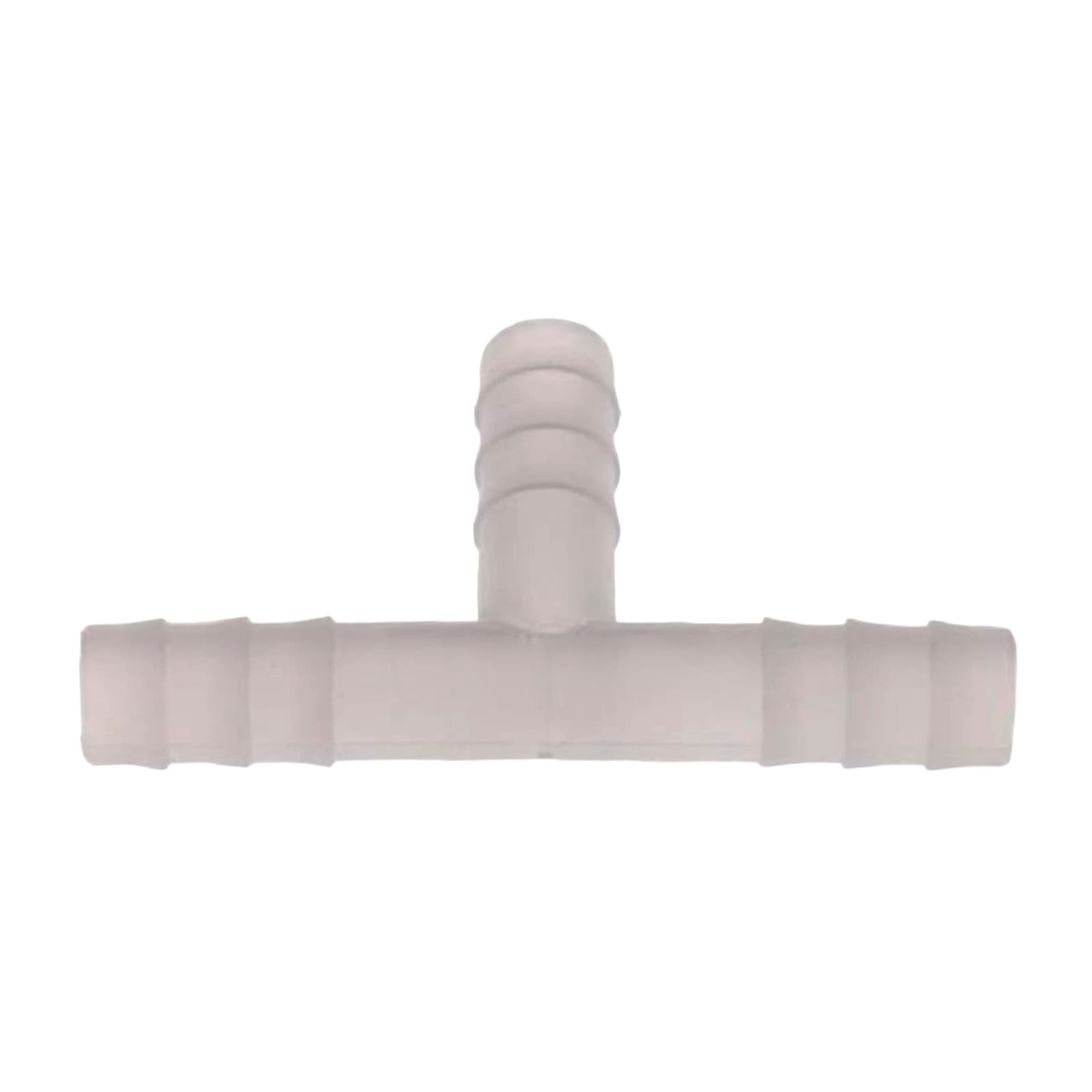 4 mm PVDF T-Stück Schlauch Verbinder Stutzen Tülle Fitting FDA Lebensmittel weiss PN 10 bar
