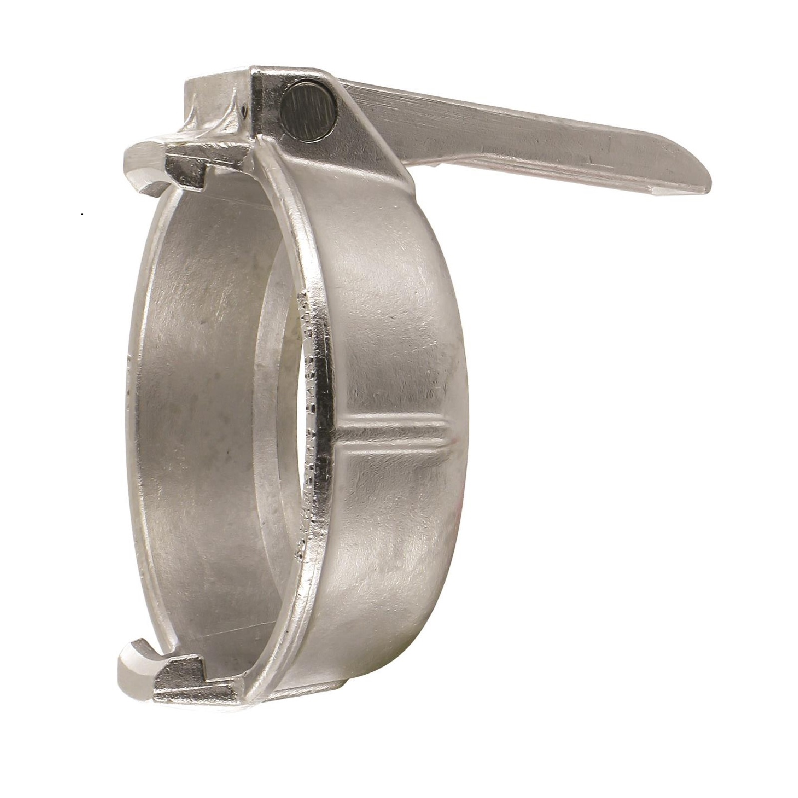 DN50 x 2" Zoll Tankwagen Spannring Typ MK mit Hebel V2A (AISI 316) - PN 16 bar